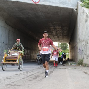 Race photo from KEDIRI HALF MARATHON 2026