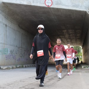 Race photo from KEDIRI HALF MARATHON 2026