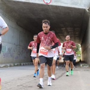 Race photo from KEDIRI HALF MARATHON 2026