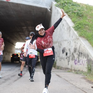 Race photo from KEDIRI HALF MARATHON 2026