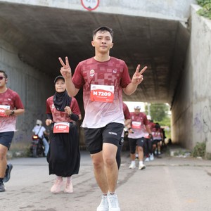 Race photo from KEDIRI HALF MARATHON 2026