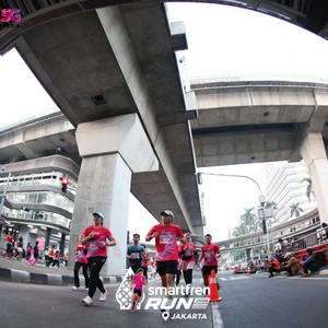 Race photo from SMARTFREN RUN 2026