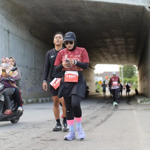 Race photo from KEDIRI HALF MARATHON 2026