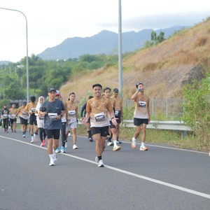 Race photo from KEDIRI HALF MARATHON 2026