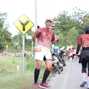 Race photo from KEDIRI HALF MARATHON 2026