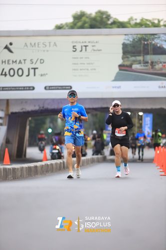 Race photo from SURABAYA ISOPLUS MARATHON 2025