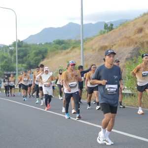 Race photo from KEDIRI HALF MARATHON 2026