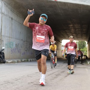 Race photo from KEDIRI HALF MARATHON 2026