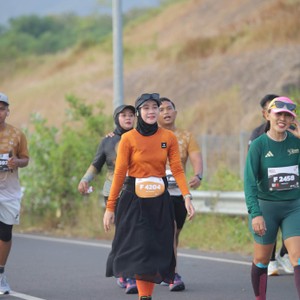 Race photo from KEDIRI HALF MARATHON 2026