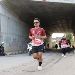 Race photo from KEDIRI HALF MARATHON 2026