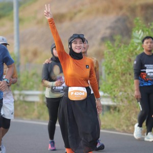 Race photo from KEDIRI HALF MARATHON 2026