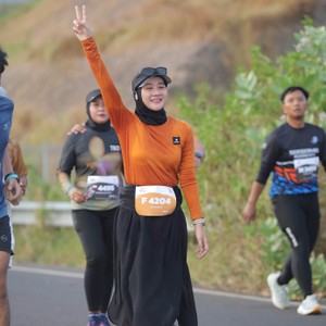 Race photo from KEDIRI HALF MARATHON 2026