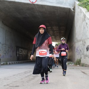 Race photo from KEDIRI HALF MARATHON 2026