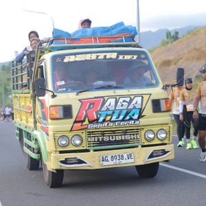 Race photo from KEDIRI HALF MARATHON 2026