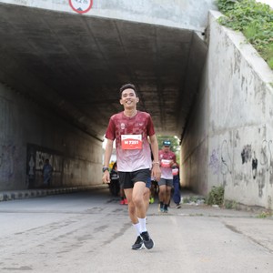 Race photo from KEDIRI HALF MARATHON 2026