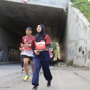 Race photo from KEDIRI HALF MARATHON 2026