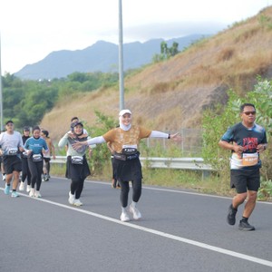 Race photo from KEDIRI HALF MARATHON 2026