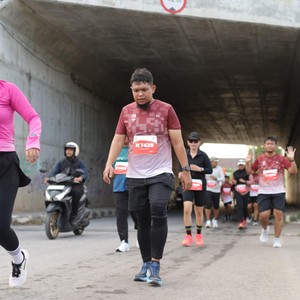 Race photo from KEDIRI HALF MARATHON 2026