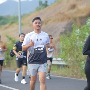 Race photo from KEDIRI HALF MARATHON 2026