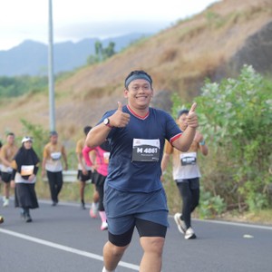 Race photo from KEDIRI HALF MARATHON 2026