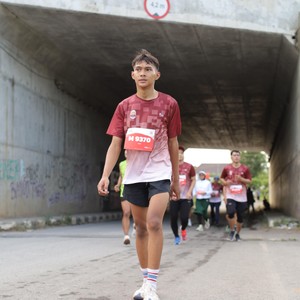 Race photo from KEDIRI HALF MARATHON 2026