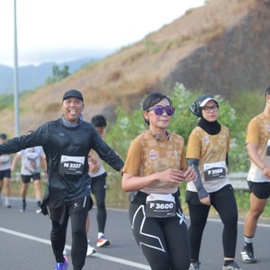 Race photo from KEDIRI HALF MARATHON 2026