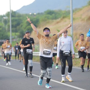 Race photo from KEDIRI HALF MARATHON 2026