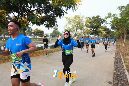 Race photo from ISOPlus Run 2024 Jakarta