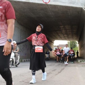 Race photo from KEDIRI HALF MARATHON 2026