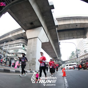 Race photo from SMARTFREN RUN 2026