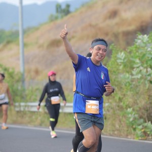 Race photo from KEDIRI HALF MARATHON 2026