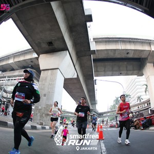 Race photo from SMARTFREN RUN 2026