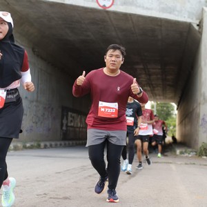 Race photo from KEDIRI HALF MARATHON 2026