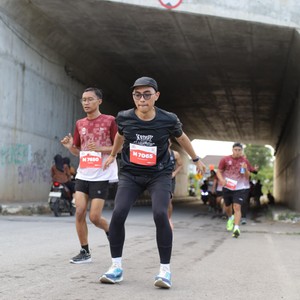 Race photo from KEDIRI HALF MARATHON 2026