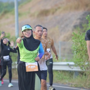 Race photo from KEDIRI HALF MARATHON 2026