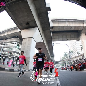 Race photo from SMARTFREN RUN 2026