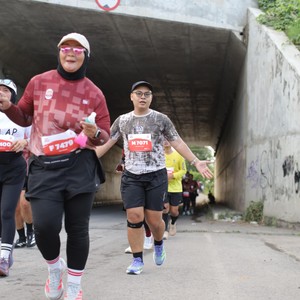 Race photo from KEDIRI HALF MARATHON 2026