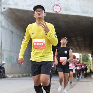 Race photo from KEDIRI HALF MARATHON 2026