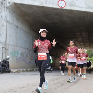 Race photo from KEDIRI HALF MARATHON 2026