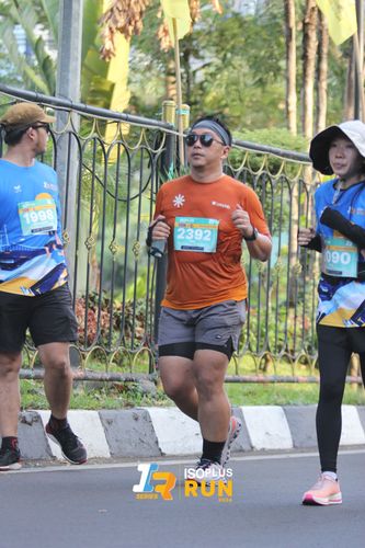 Race photo from Isoplus Run 2024 Surabaya