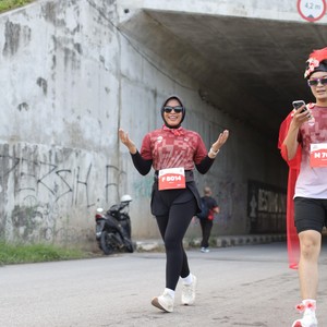 Race photo from KEDIRI HALF MARATHON 2026