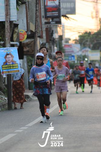 Race photo from Jabar Run 10K 2024
