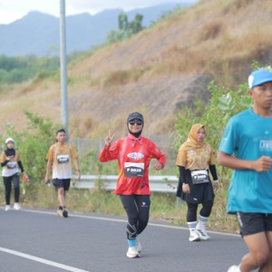 Race photo from KEDIRI HALF MARATHON 2026