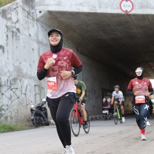 Race photo from KEDIRI HALF MARATHON 2026