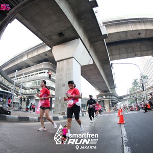 Race photo from SMARTFREN RUN 2026