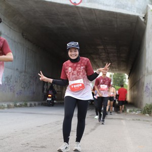 Race photo from KEDIRI HALF MARATHON 2026