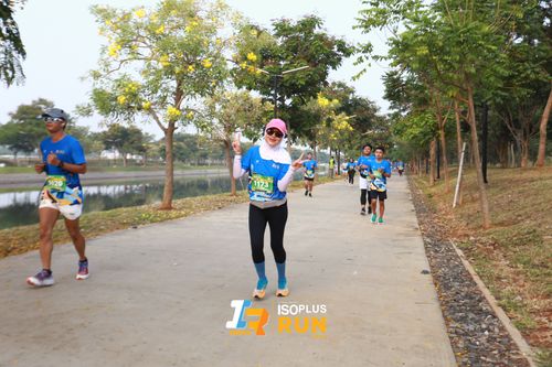 Race photo from ISOPlus Run 2024 Jakarta