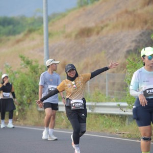 Race photo from KEDIRI HALF MARATHON 2026
