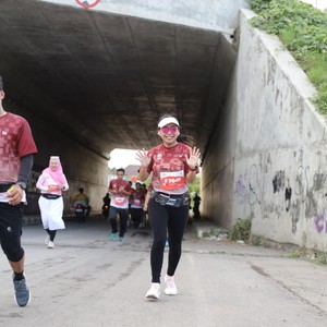 Race photo from KEDIRI HALF MARATHON 2026
