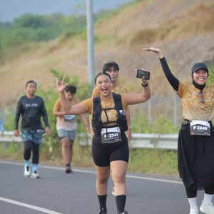 Race photo from KEDIRI HALF MARATHON 2026